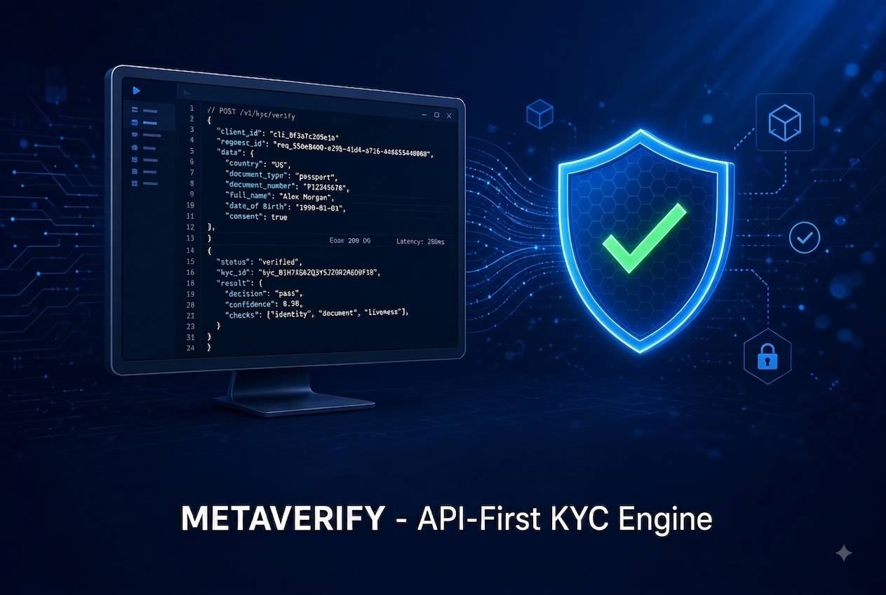 MetaVerify hero visual
